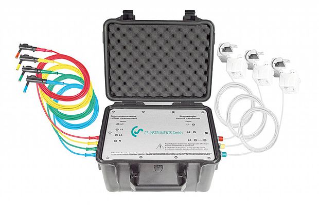 CS Instruments PM 600 Strommesssystem im Koffer mit Stromzangen